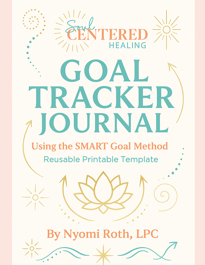 Personal Goal Tracker Planner | Therapist Tools and Resources