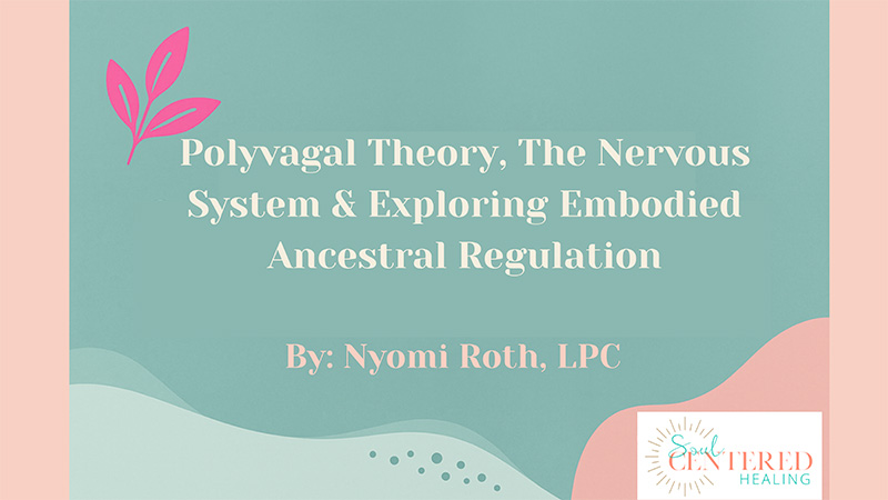 Somatic Embodiment and Regulation course | Therapist Tools and Resources