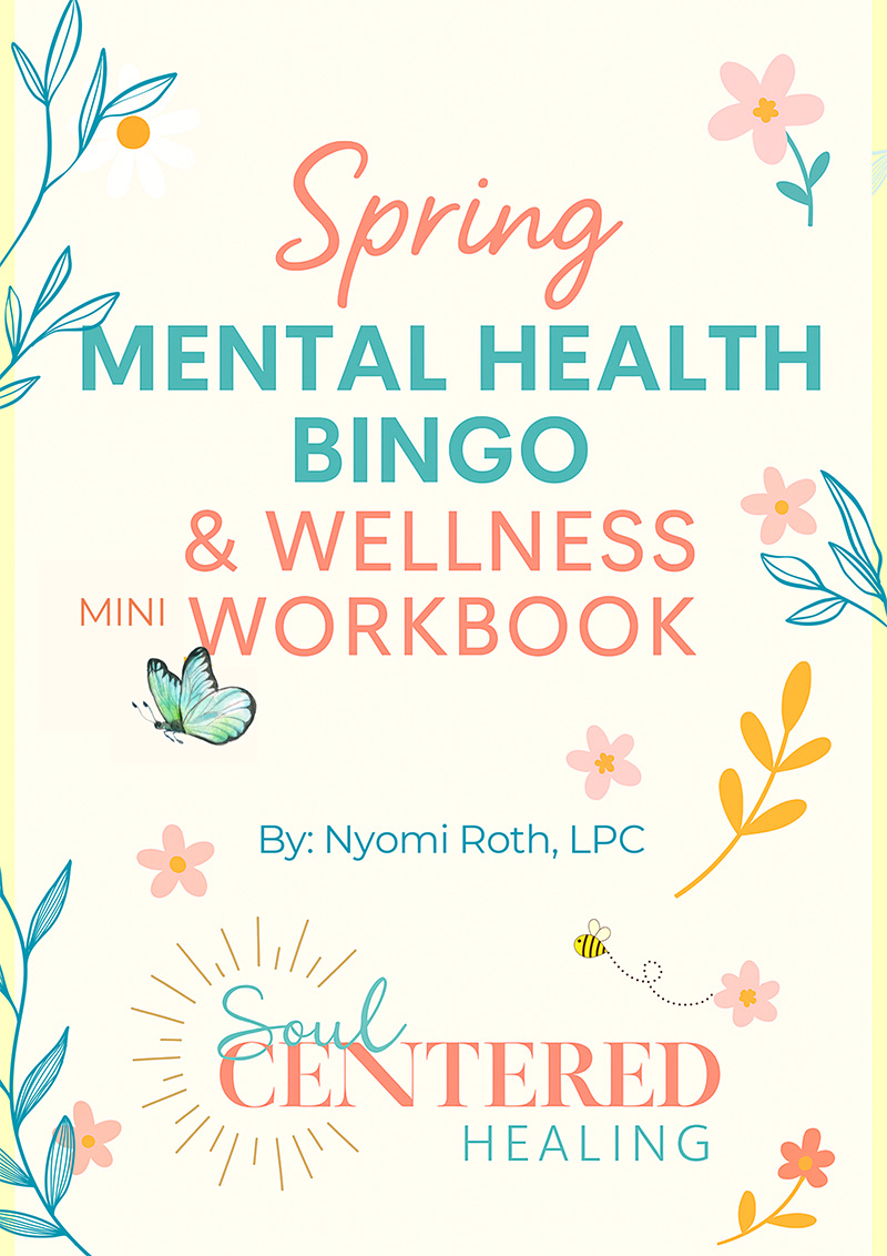 Spring Mental Health Workbook | Therapist Tools and Resources