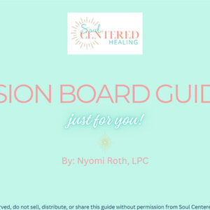 Vision Board Guide | A Mindful Guide to Creating Your Goals, Dreams & Intentions