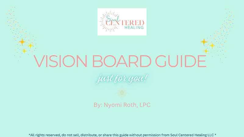 Vision Board Guide Course | Therapist Tools and Resources